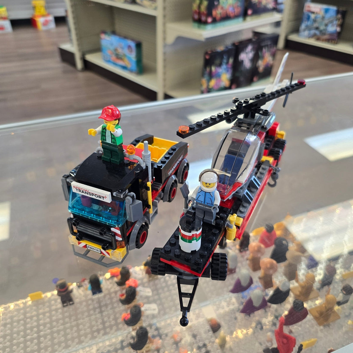 60183 LEGO City: Heavy Cargo Transport (Retired) (Previously Owned) product image 1, provided for visual reference and