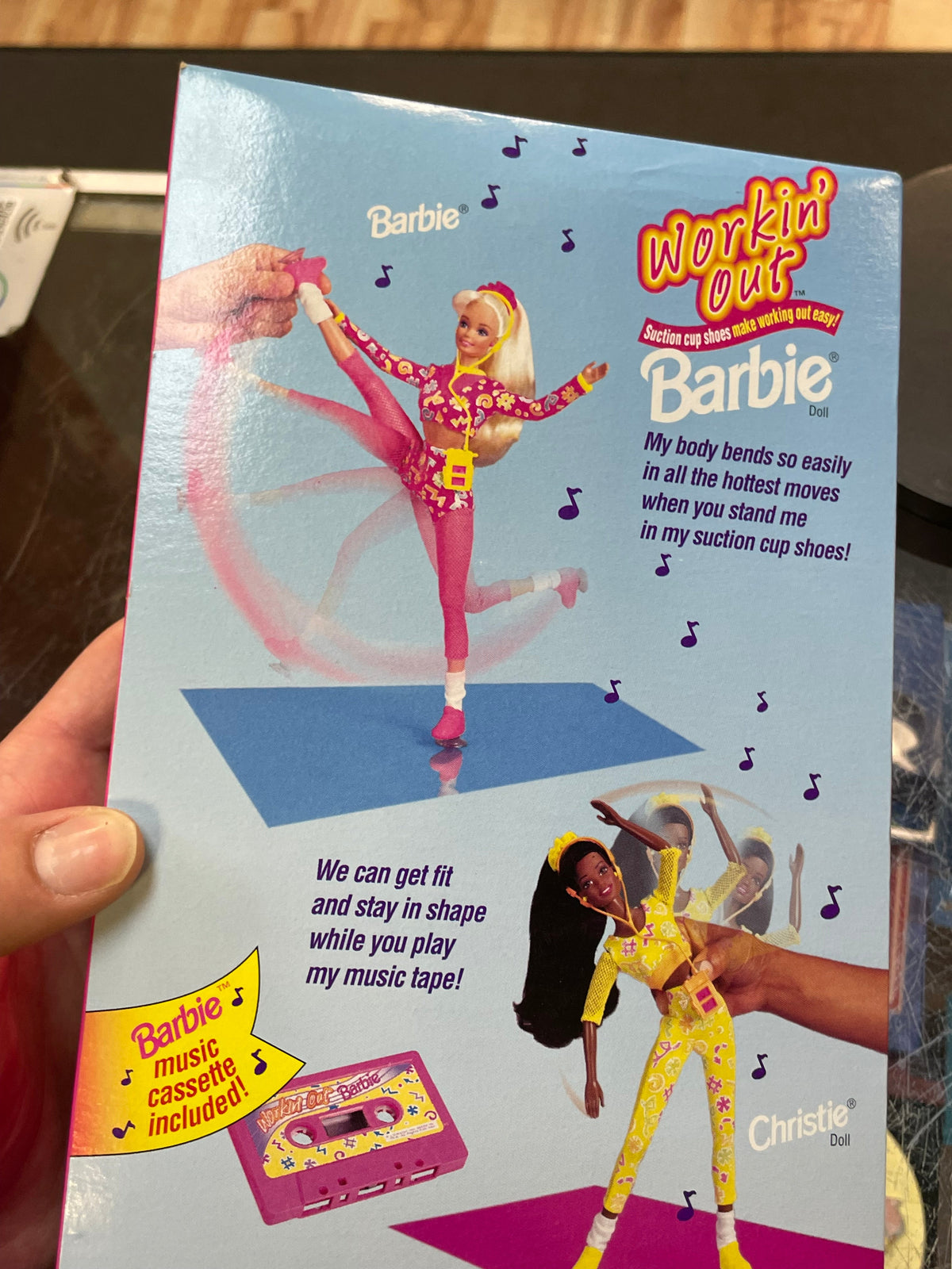 Working Out Barbie #17317 (Vintage Barbie, Mattel) **SEALED** product image 10, provided for visual reference and product