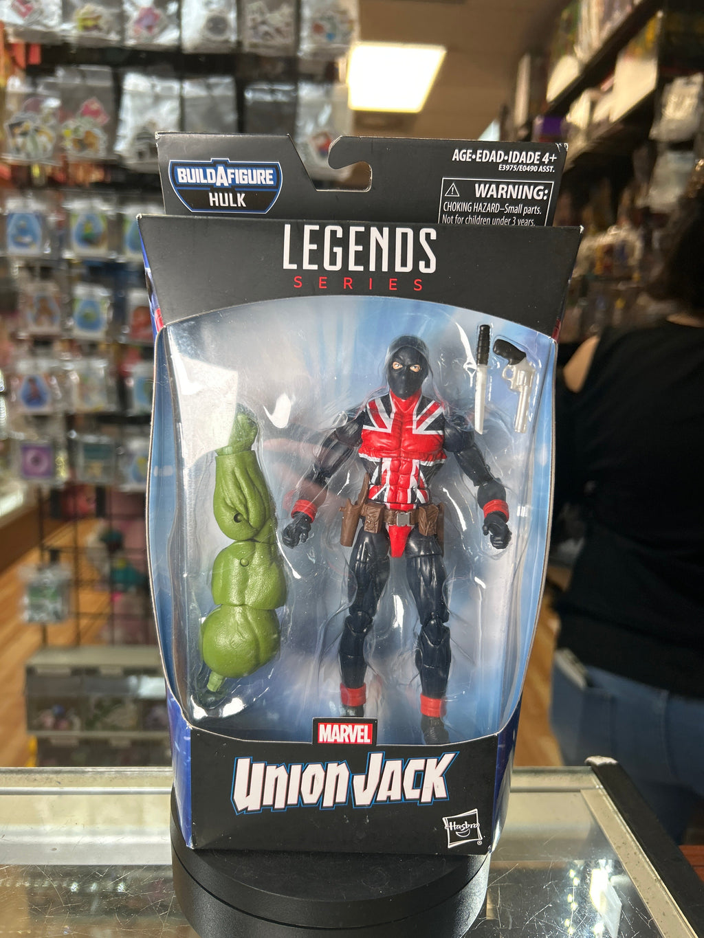 Union Jack -BAF Hulk- (Marvel Legends, Hasbro) *SEALED* product image 1, provided for visual reference and product detail