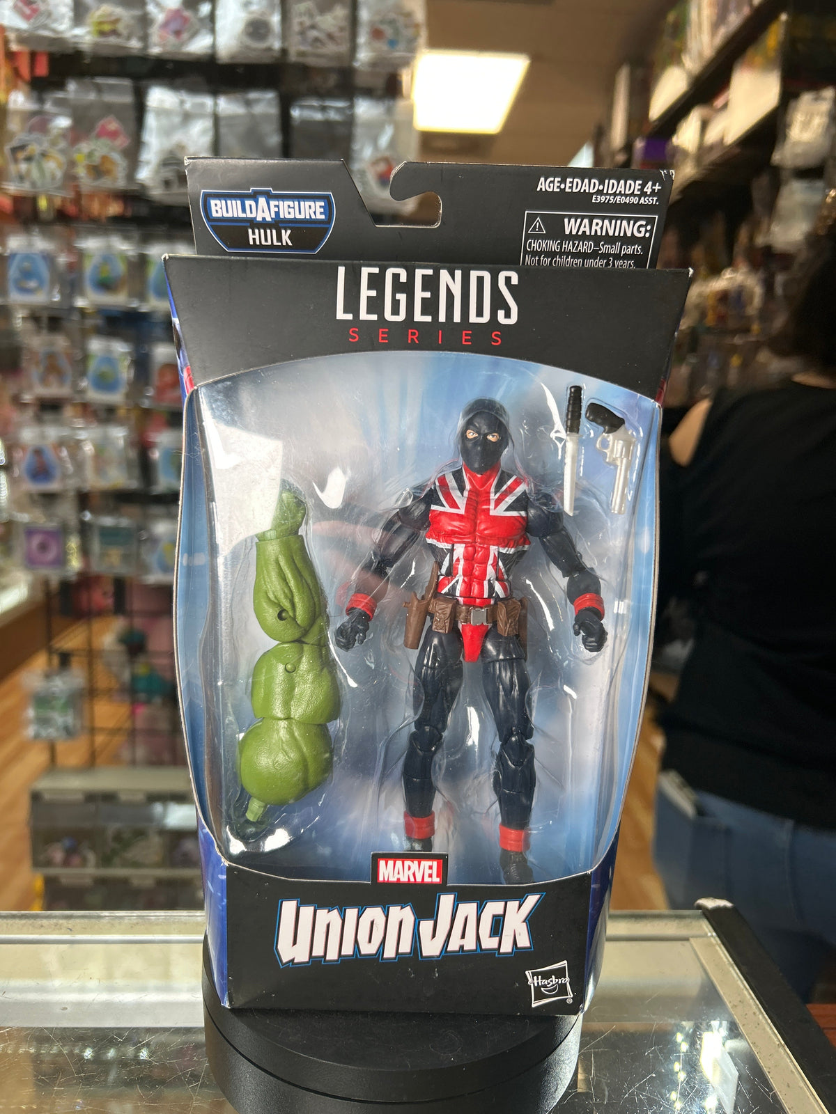 Union Jack -BAF Hulk- (Marvel Legends, Hasbro) *SEALED* product image 1, provided for visual reference and product detail