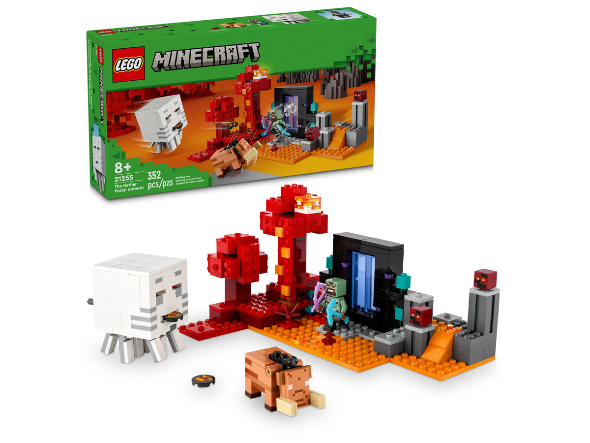 21255 The Nether Portal Ambush (Retired) (Certified Complete) product image 1, provided for visual reference and product