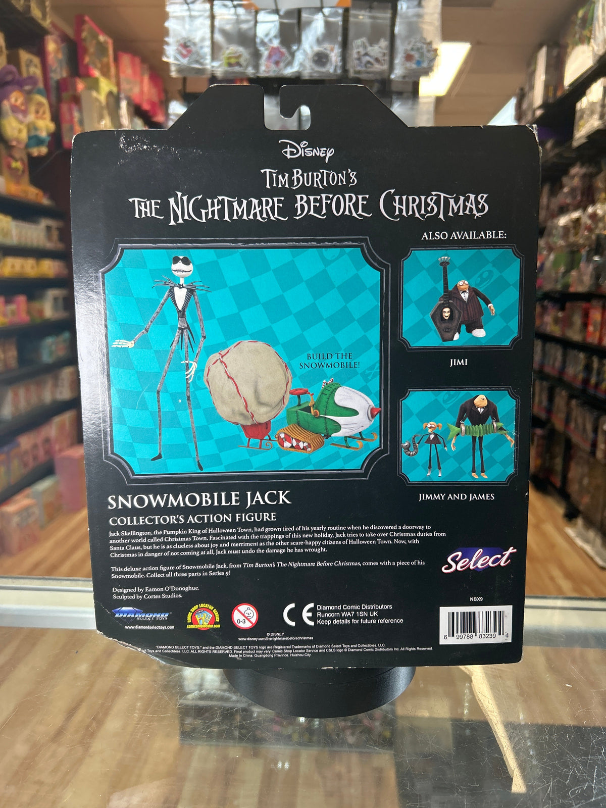 Snowmobile & Jack (The nightmare before Christmas, Diamond Select) product image 4, provided for visual reference and