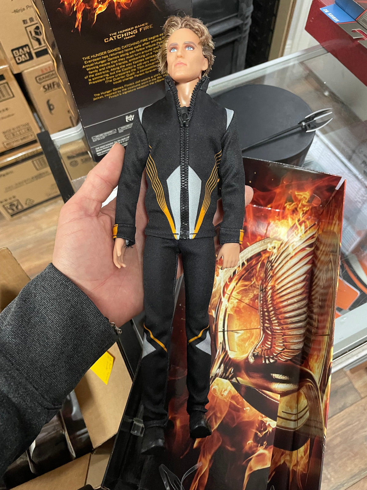 Catching Fire Finnick Odair #X8273 (Vintage Barbie, Mattel) **SEALED** product image 5, provided for visual reference and