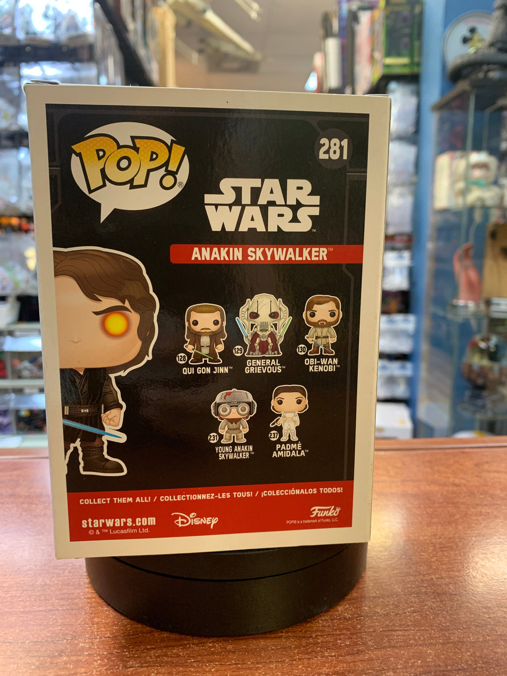 Anakin Skywalker #281 (Funko Pop, Star Wars) product image 4, provided for visual reference and product detail review