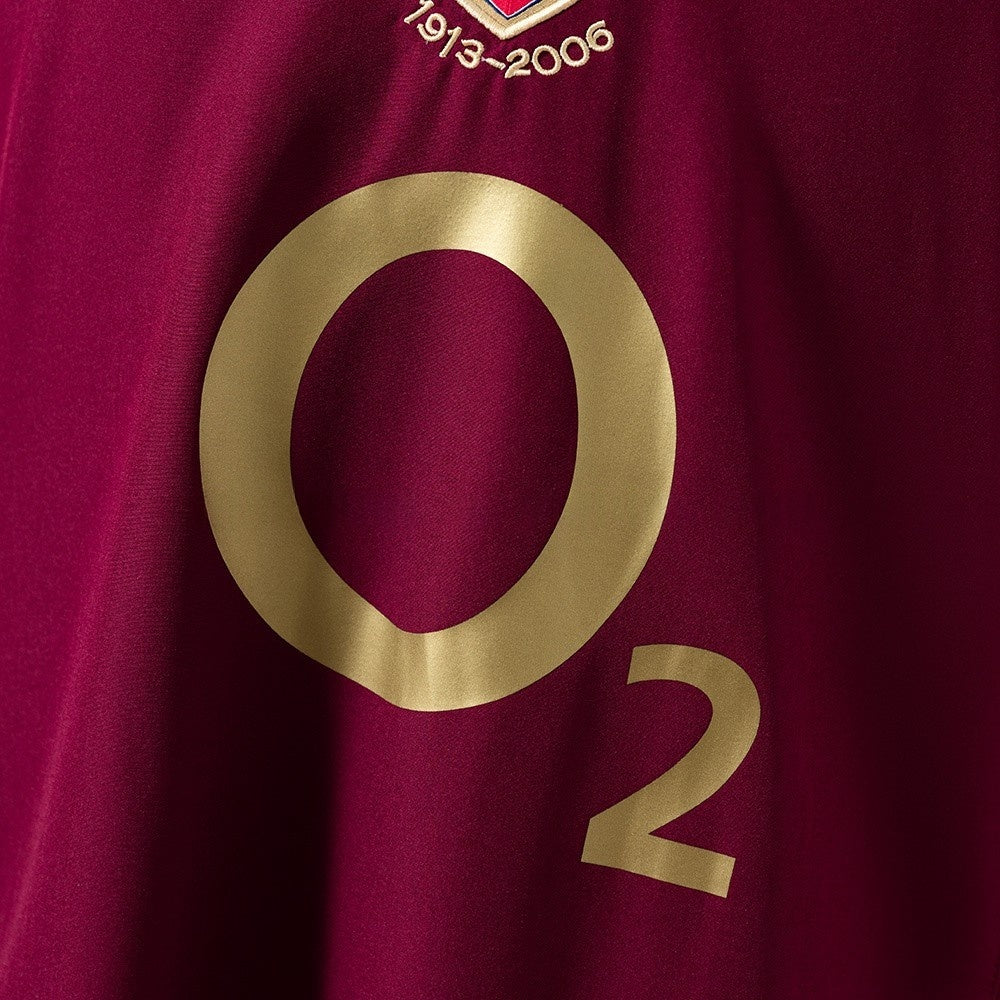 Arsenal Jersey 2005/06 Home Retro Football Kit product image 5