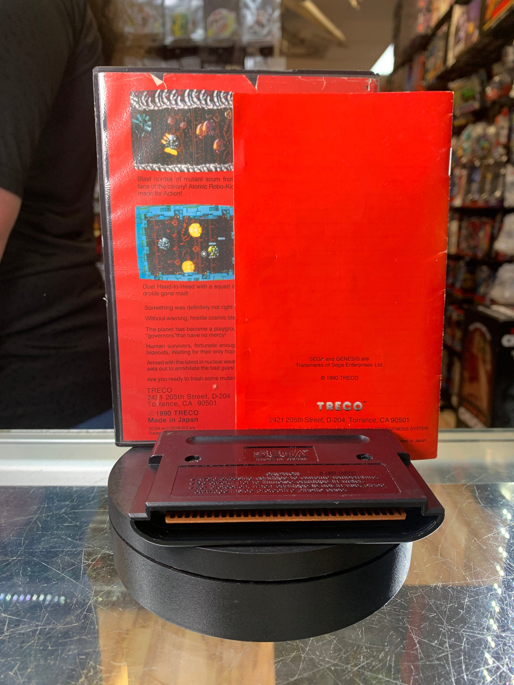 Atomic Robot Kid (Sega Genesis, Vintage Video Games) COMPLETE product image 2, provided for visual reference and product