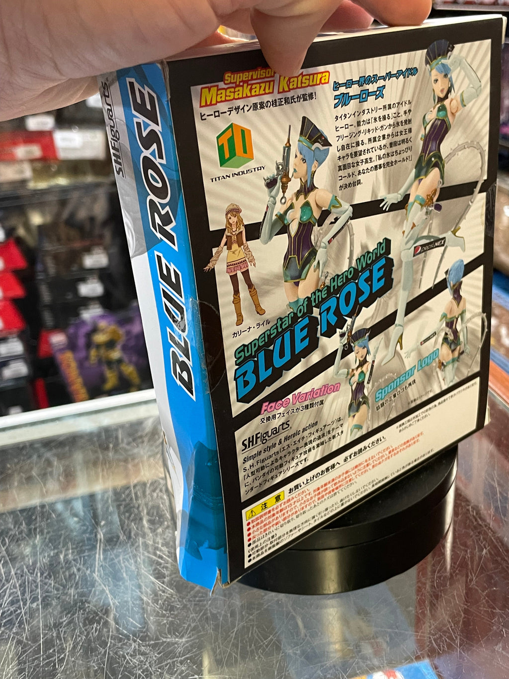 Blue Rose (Tiger & Bunny, Bandai SH Figuarts) *SEALED* product image 5, provided for visual reference and product detail
