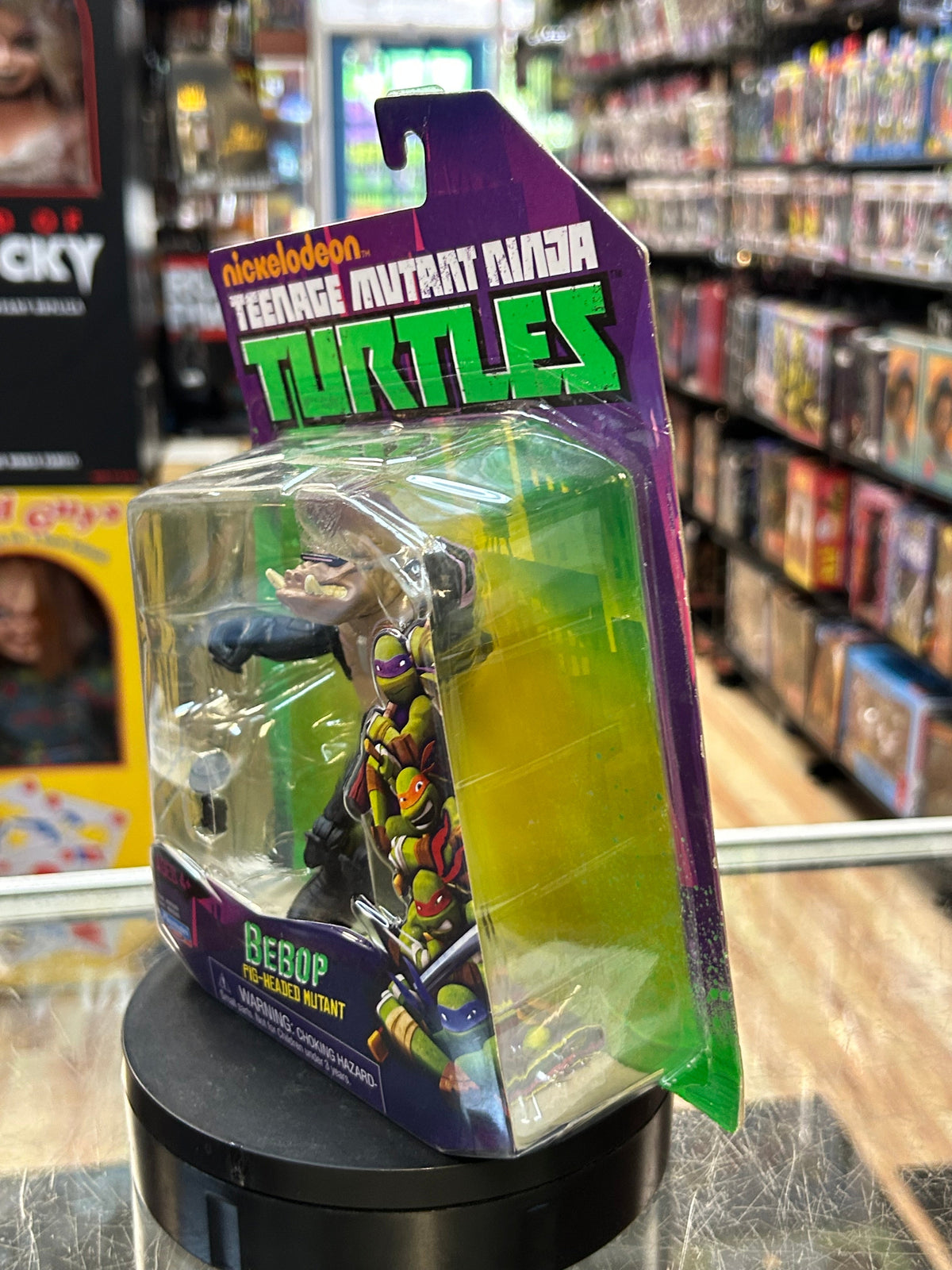 Pig Head Bebop Nickelodeon (TMNT Ninja Turtles, Playmates) SEALED product image 5, provided for visual reference and product