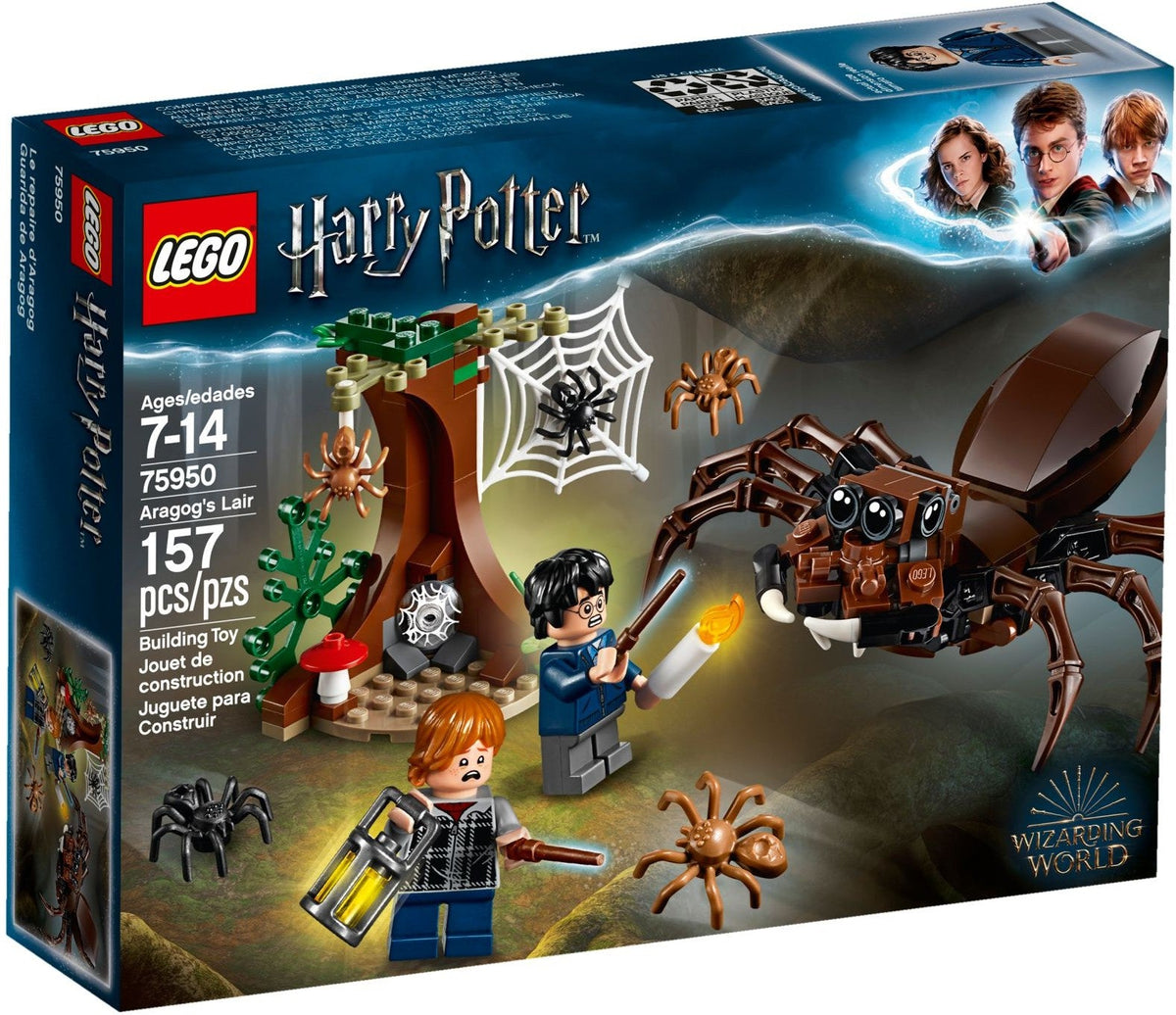 75950 LEGO Harry Potter Aragog's Lair (Retired) (New Sealed) product image 1, provided for visual reference and product