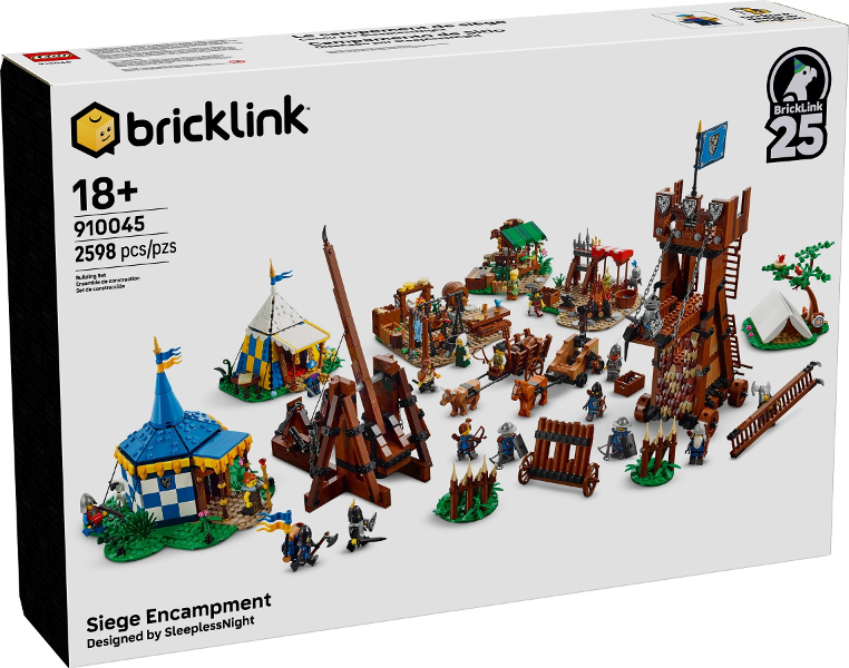 910045 Siege Encampment (Retired) (New Sealed) product image 1, provided for visual reference and product detail review