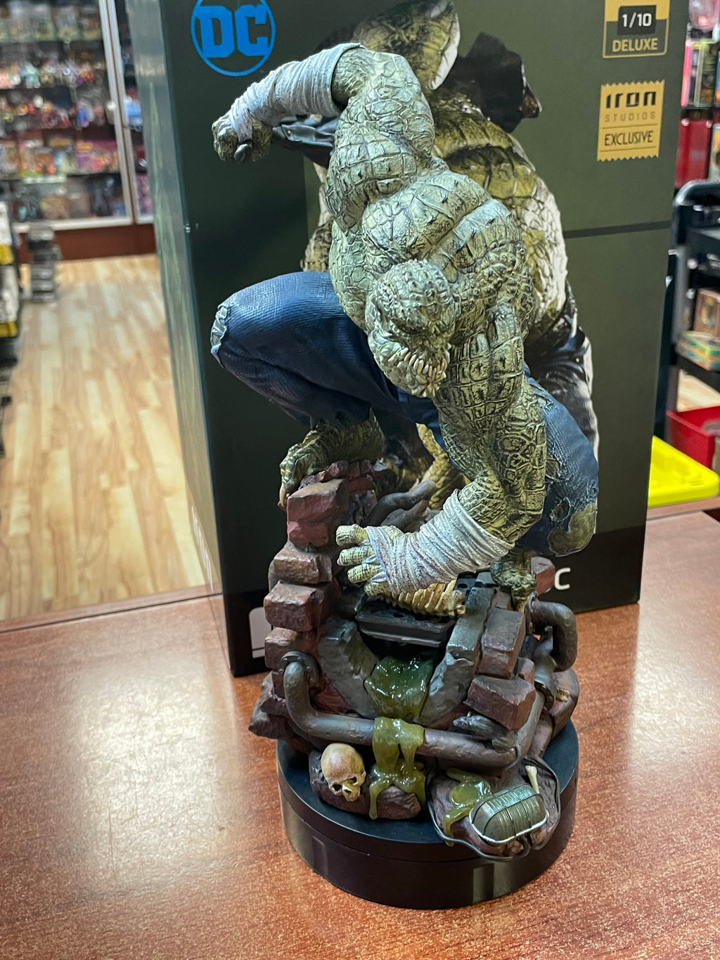 Killer Croc BDS Art Scale 1/10 (DC Comics, Iron Studios) COMPLETE product image 2, provided for visual reference and product