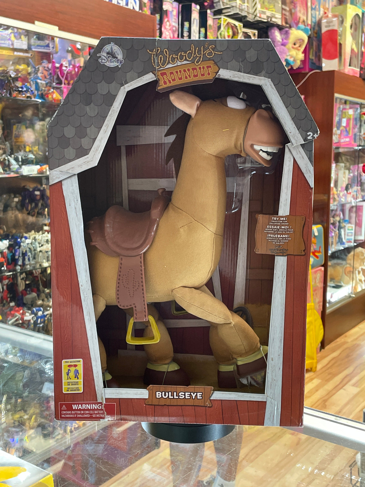 Round Up Bullseye (Disney, Toy Story) **NEW** product image 1, provided for visual reference and product detail review