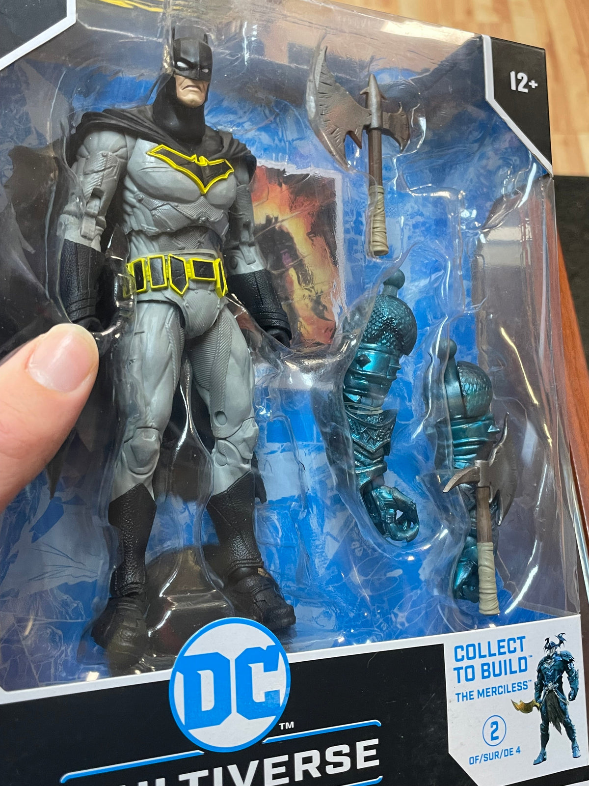 Dark Knight Batman BAF Merciless (McFarlane, DC Multiverse) SEALED product image 5, provided for visual reference and