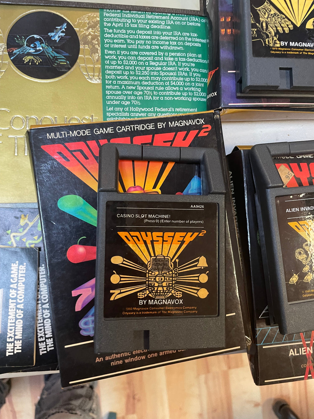 Odyssey 2 with Box & Games (Magnavox, Vintage Video Games) product image 21, provided for visual reference and product