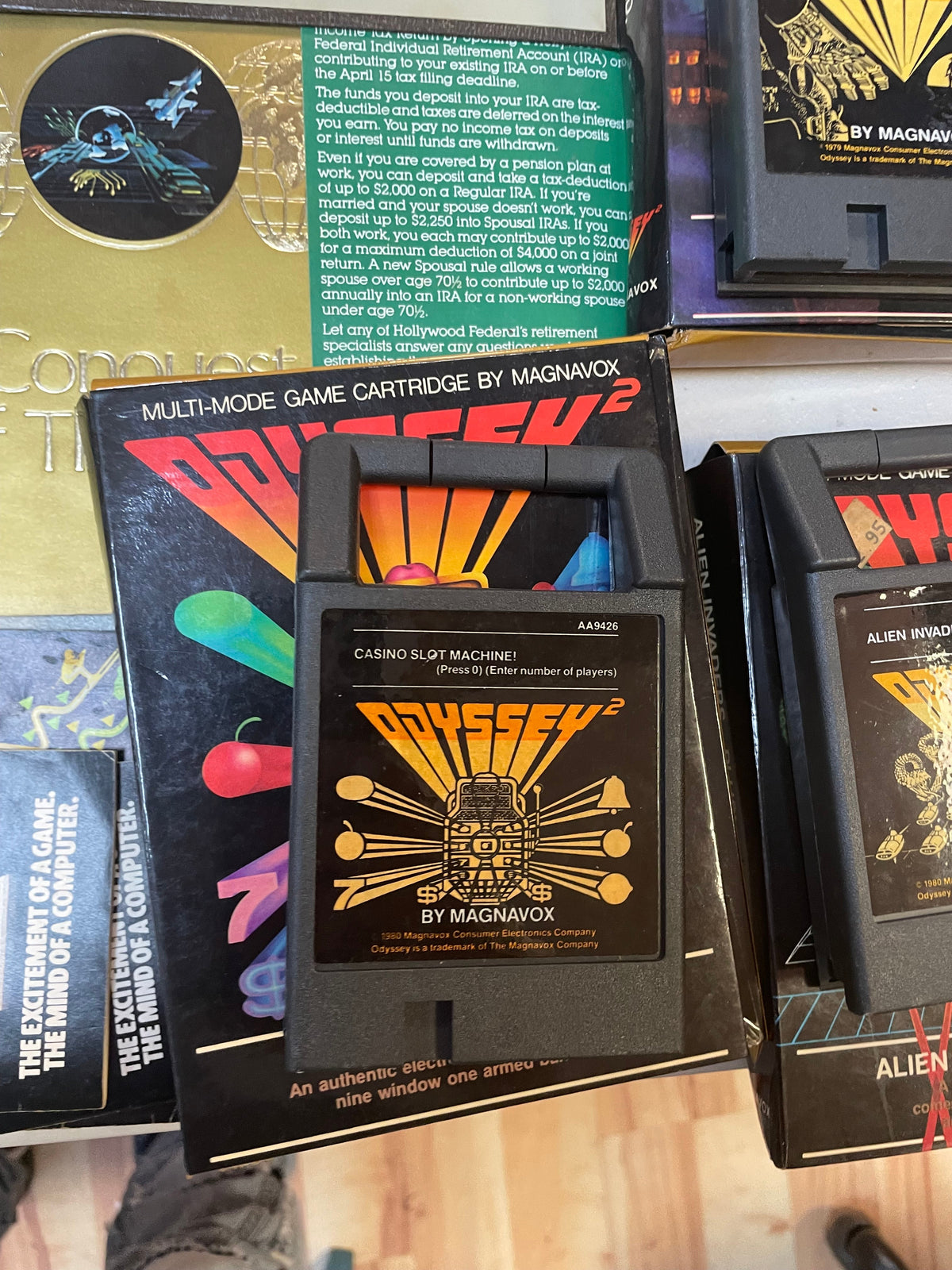 Odyssey 2 with Box & Games (Magnavox, Vintage Video Games) product image 21, provided for visual reference and product