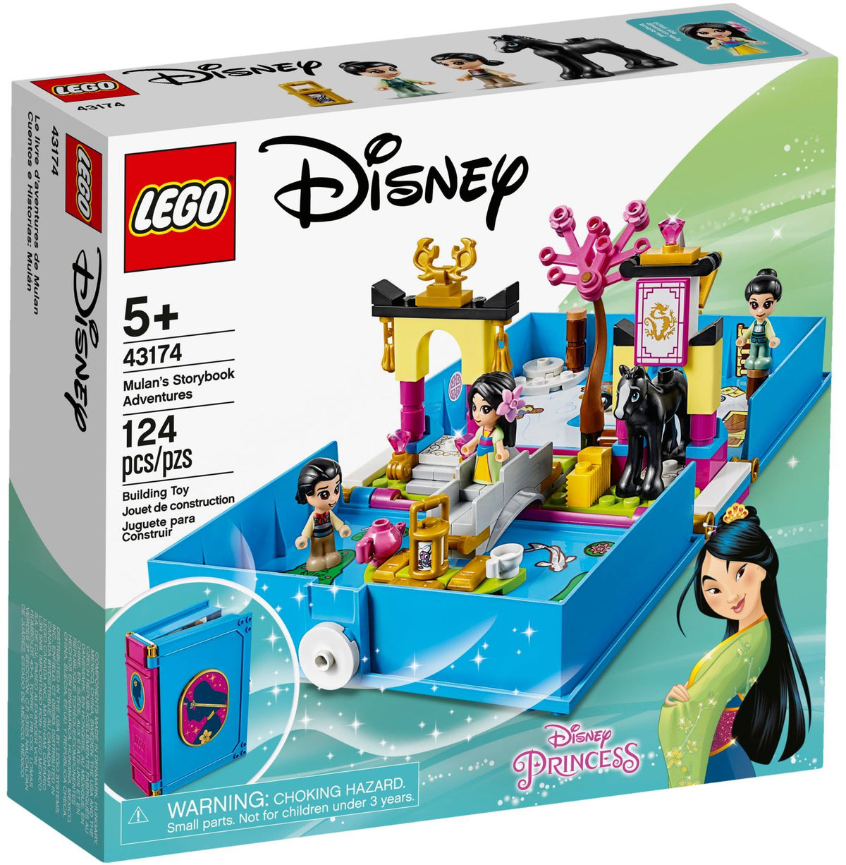 43174 LEGO Disney: Mulan's Storybook Adventures (Retired) (New Sealed) product image 1, provided for visual reference and