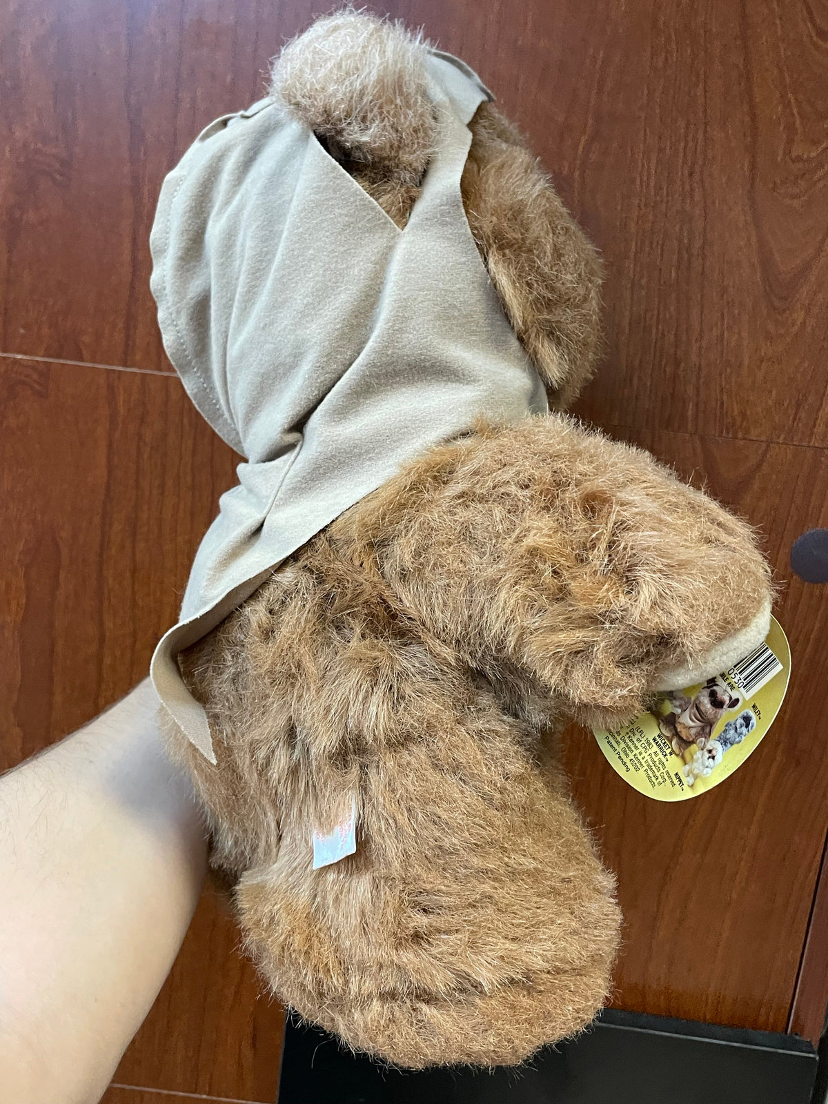 Wicket Warrick Plush with Tag (Vintage Star Wars, Kenner) product image 10, provided for visual reference and product detail