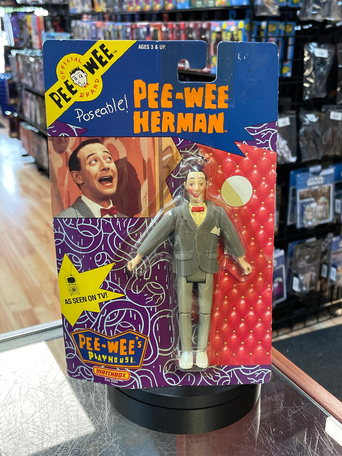 Pee Wee Herman (Vintage Pee-Wee’s Playhouse, Matchbox) product image 1, provided for visual reference and product detail