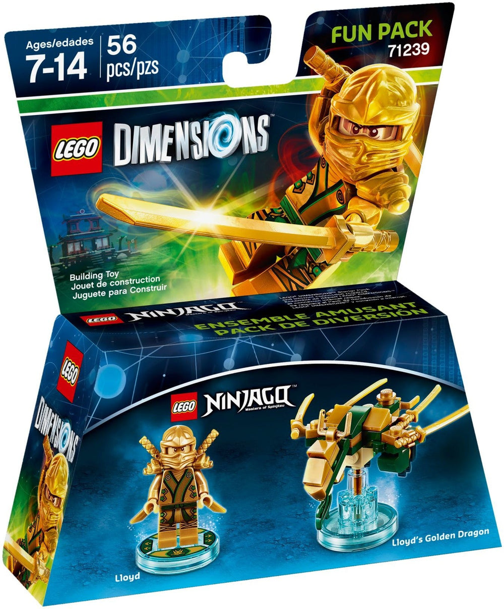 71239 LEGO Dimensions: Lloyd Fun Pack (Retired) (New Sealed)