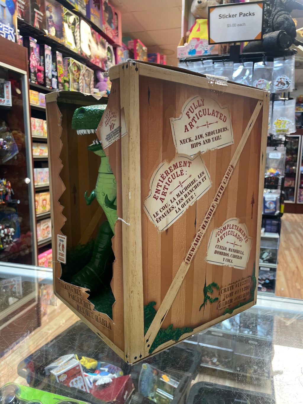 Talking Rex (Disney, Vintage Toy Story) **NEW** product image 6, provided for visual reference and product detail review