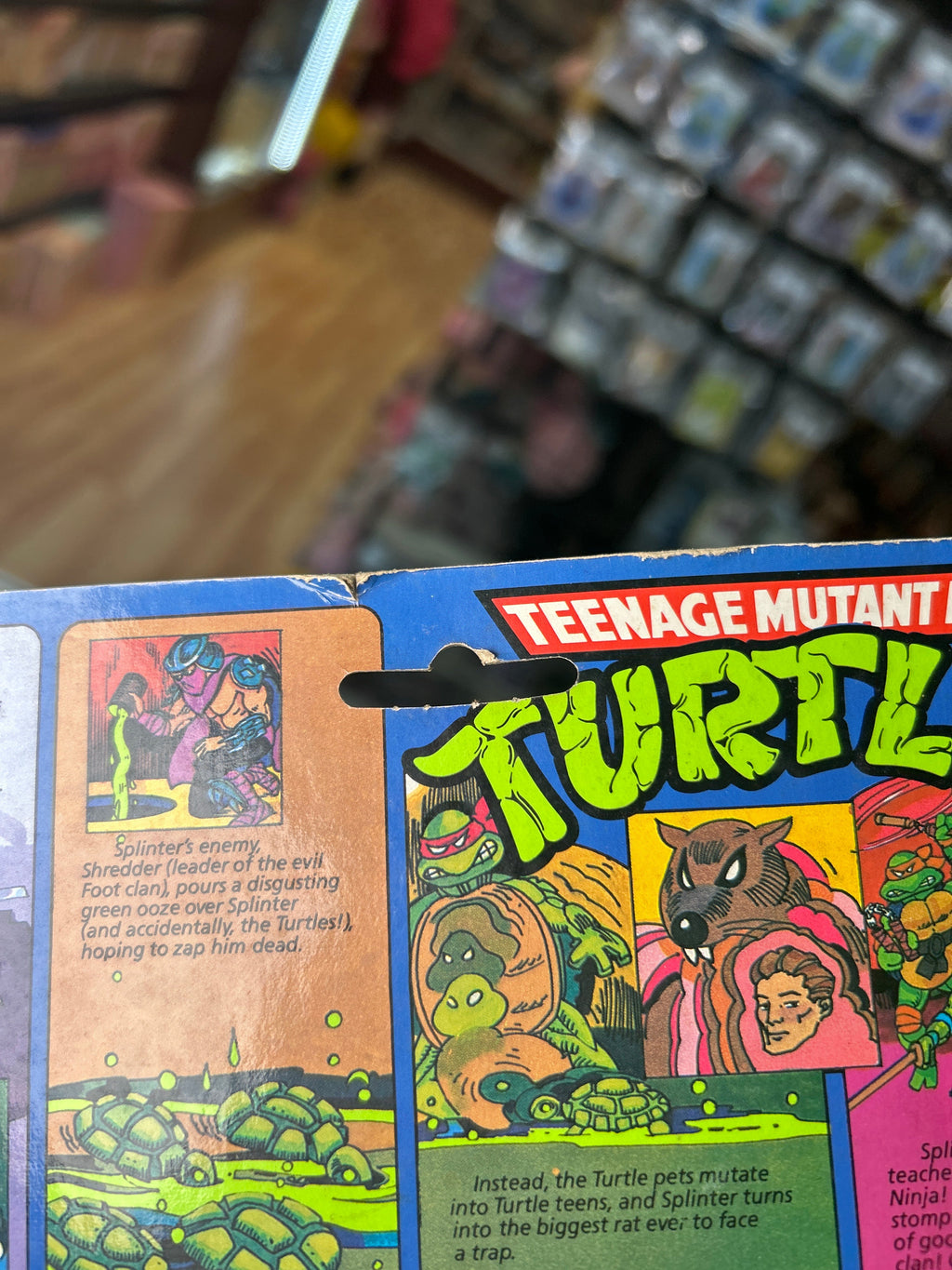 Raphael -10 Back Soft Head- 1765 (Vintage TMNT, Playmates) **SEALED** product image 11, provided for visual reference and