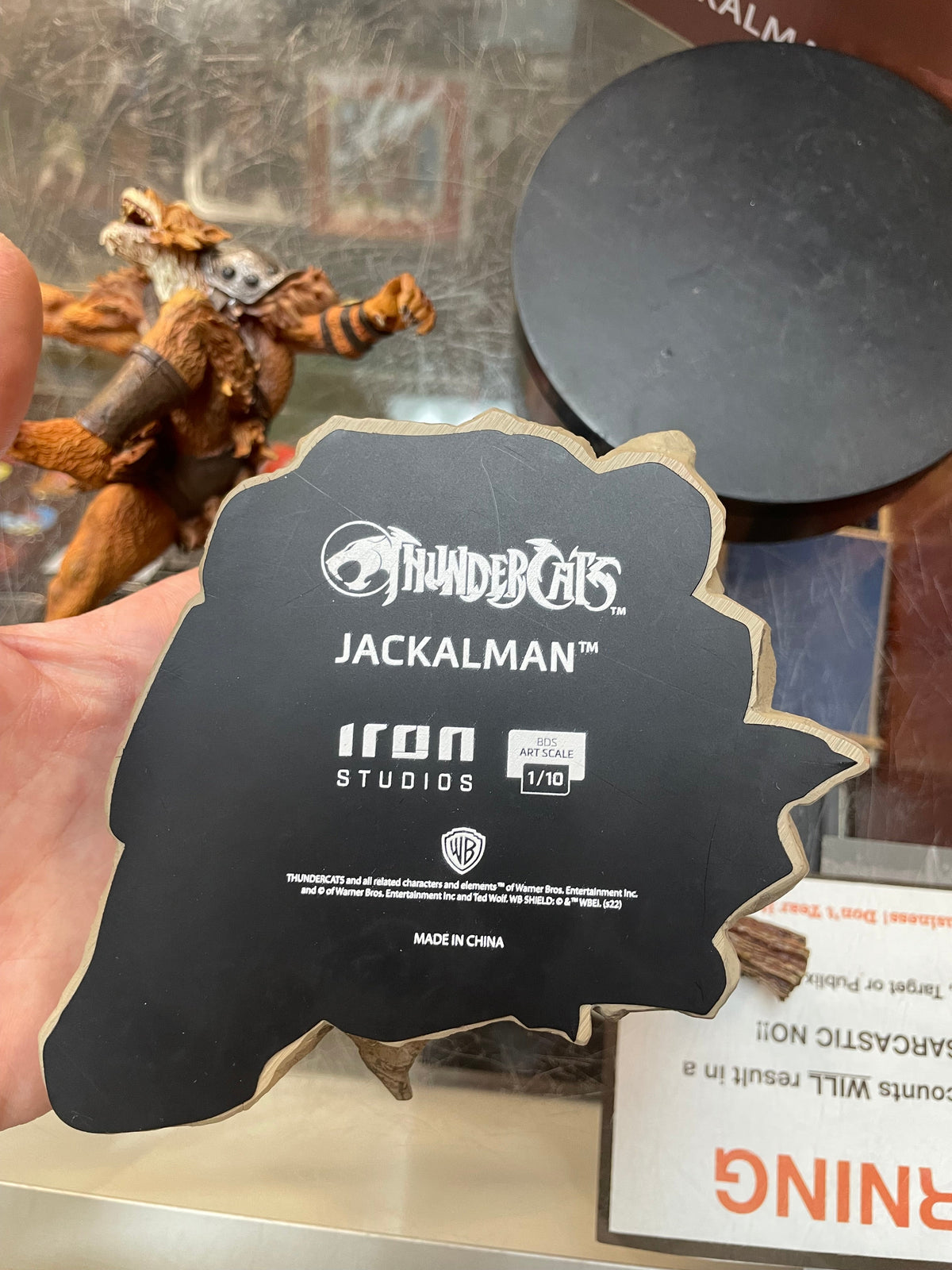 Jackalman BDS Art Scale 1/10 (Thundercats, Iron Studios) NEW/OPEN BOX product image 9, provided for visual reference and