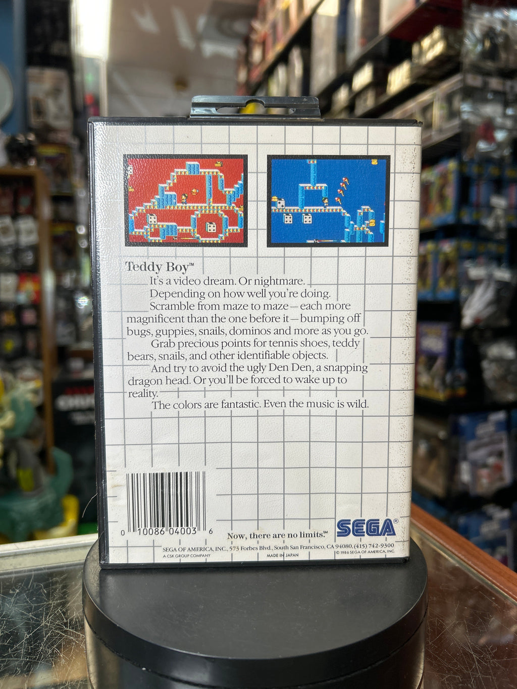 Teddy Boy -Sega Card- 0845 (SEGA Master System SMS, Video Games) **COMPLETE** product image 6, provided for visual reference