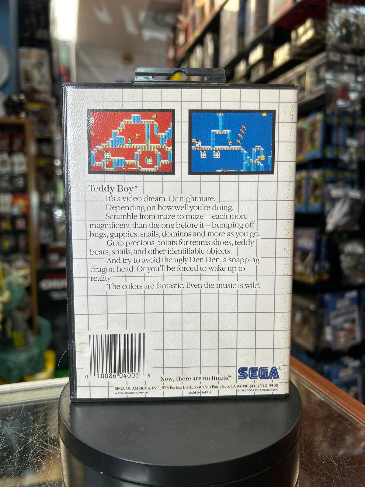 Teddy Boy -Sega Card- 0845 (SEGA Master System SMS, Video Games) **COMPLETE** product image 6, provided for visual reference