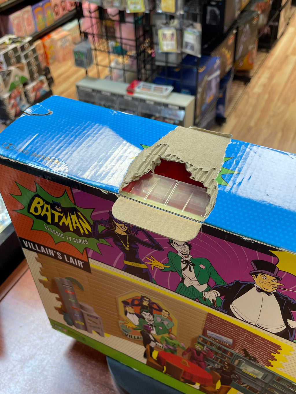 Villains Lair (Mattel, Batman Classic TV) **SEALED** product image 5, provided for visual reference and product detail review
