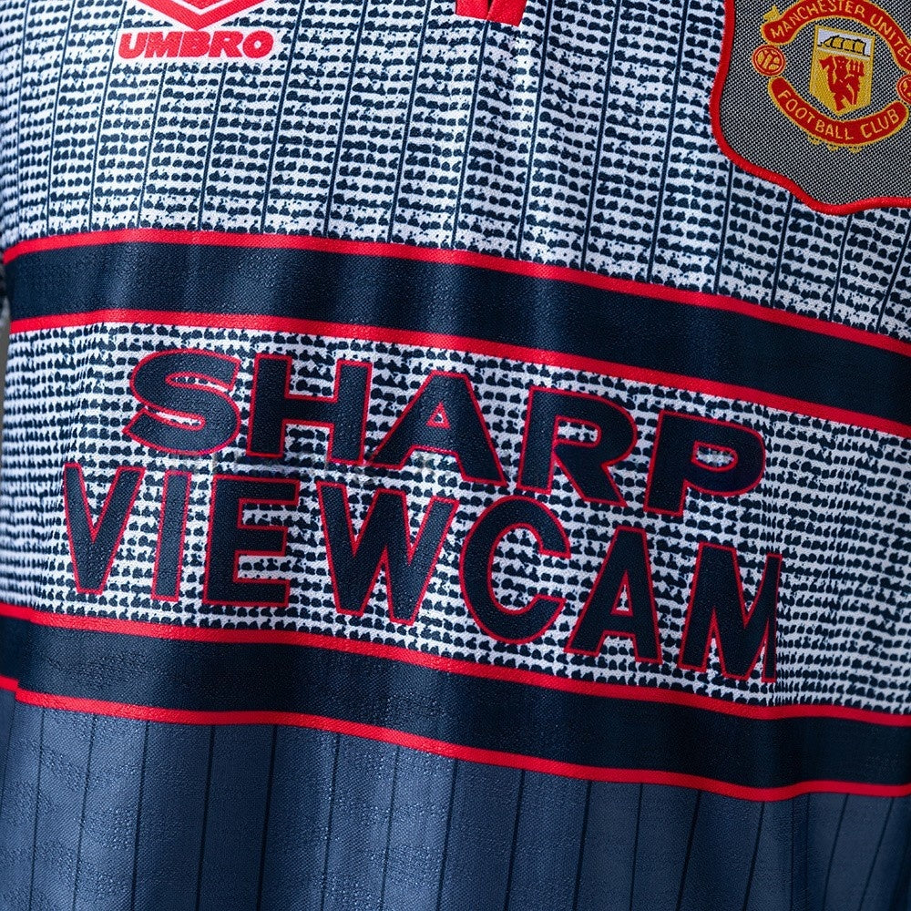 Manchester United Jersey 1995-96 Away Retro Football Kit product image 5