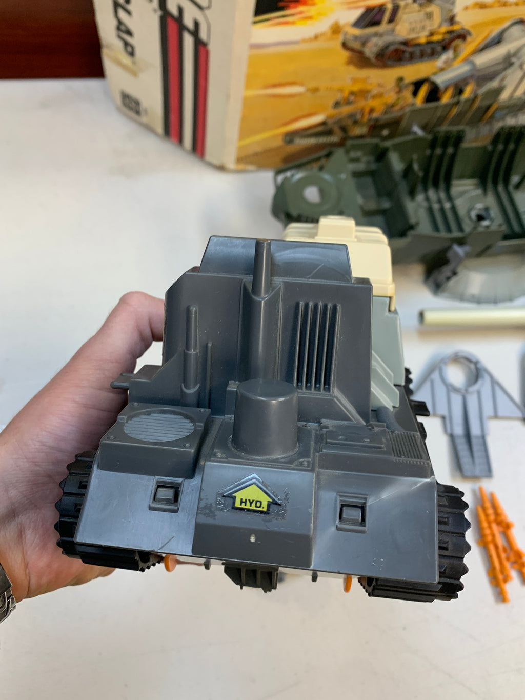 Thunder Clap with Box (Vintage GI Joe, Hasbro) **COMPLETE** product image 25, provided for visual reference and product