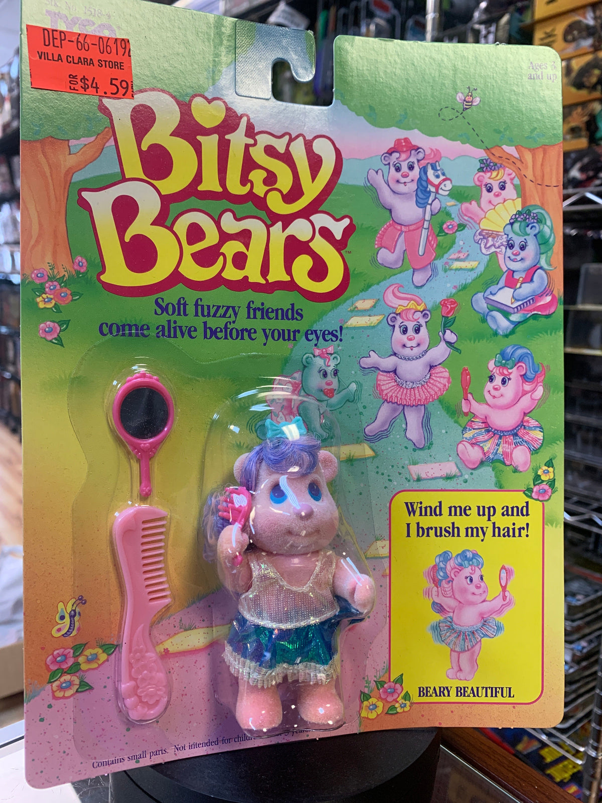Beary Beautiful (Vintage, Tyco Bitsy Bears) **SEALED** product image 5, provided for visual reference and product detail