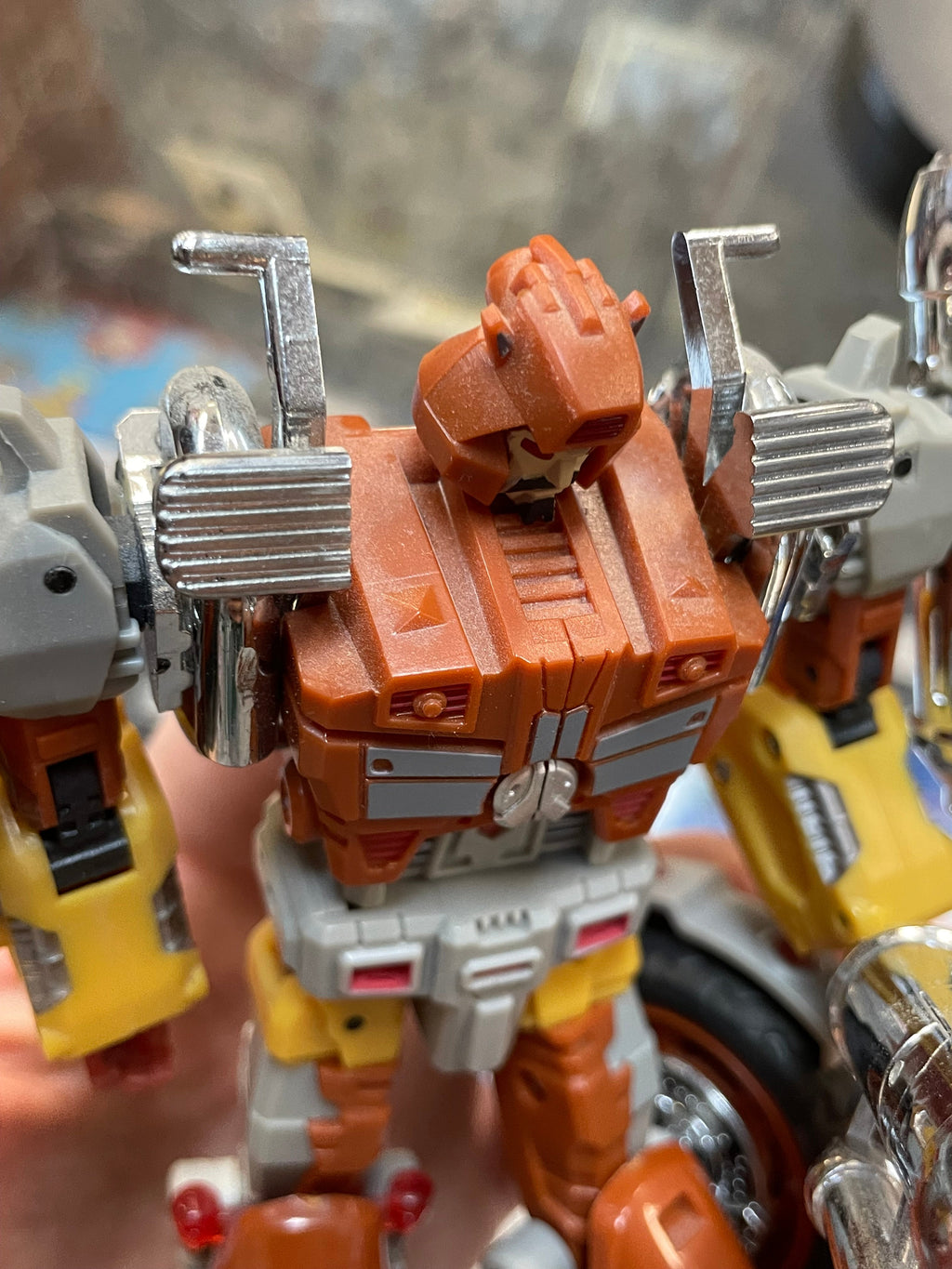 D02S Splinter Wreck-Gar (Transformers KO Third Party, DX9 Toys) COMPLETE product image 24, provided for visual reference and