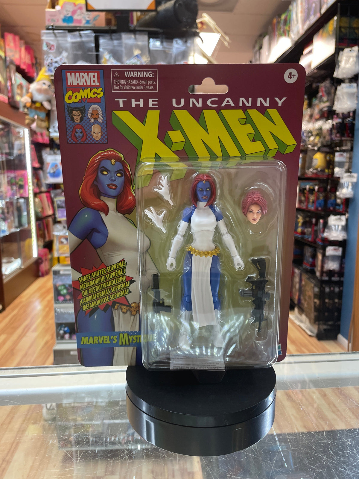 Mystique -Uncanny Men- (Marvel Legends, Hasbro) **SEALED** product image 1, provided for visual reference and product detail