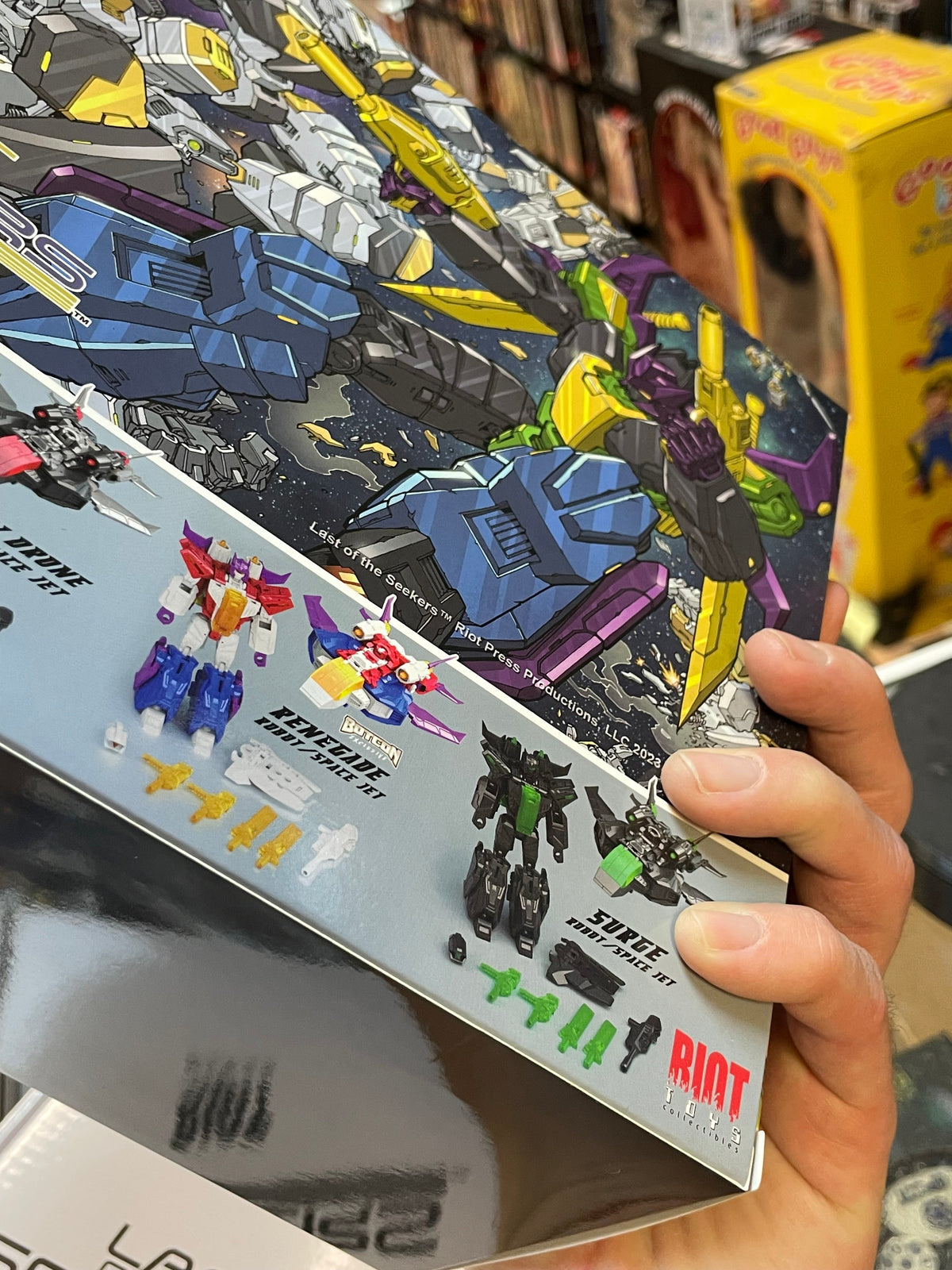 Surge (Last Of The Seekers, Riot Toys, Riot Press) SEALED product image 6, provided for visual reference and product detail