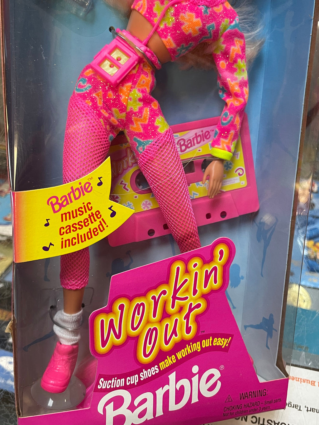Working Out Barbie #17317 (Vintage Barbie, Mattel) **SEALED** product image 7, provided for visual reference and product