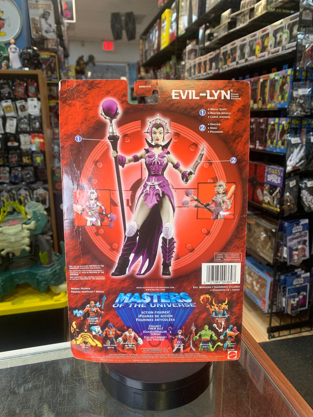 Evil-Lyn (Masters Of The Universe 200X, Mattel) **SEALED** product image 4, provided for visual reference and product detail