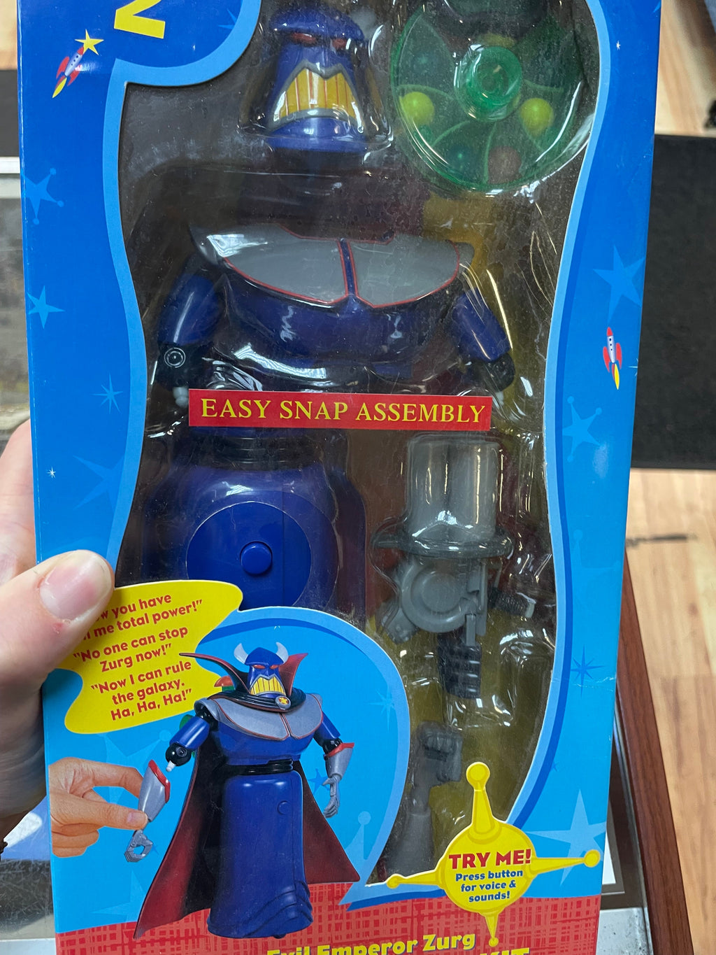 Talking Model Kit Evil Emperor Zurg (Vintage Toy Story, Think Way) **SEALED** product image 6, provided for visual reference