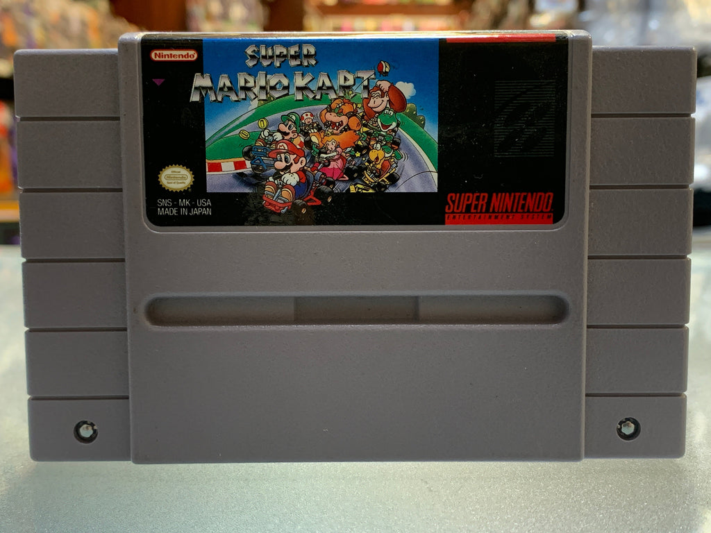 Super Mario Kart (Nintendo SNES, Video Game) Tested Working product image 1, provided for visual reference and product