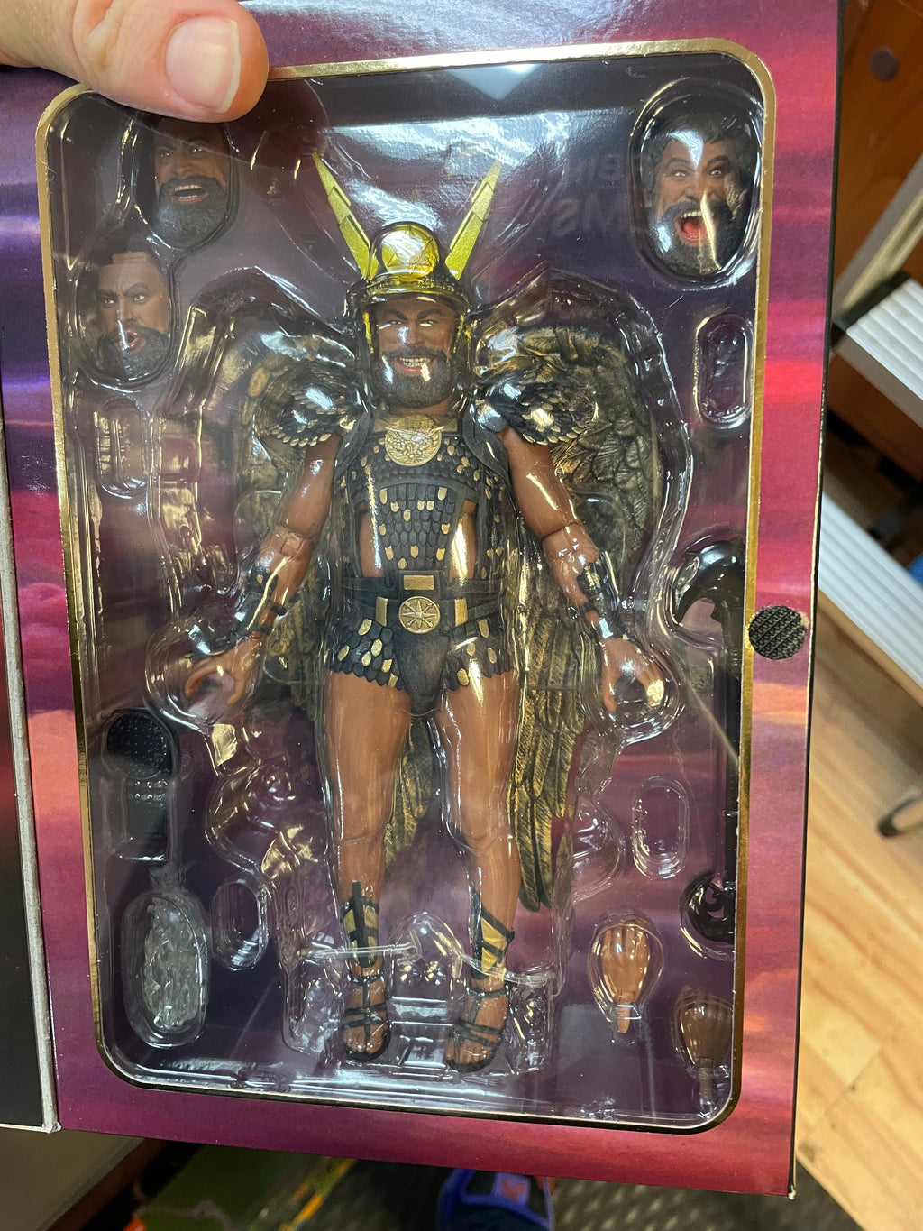 Prince Vultan (NECA, Flash Gordon) **SEALED** product image 3, provided for visual reference and product detail review