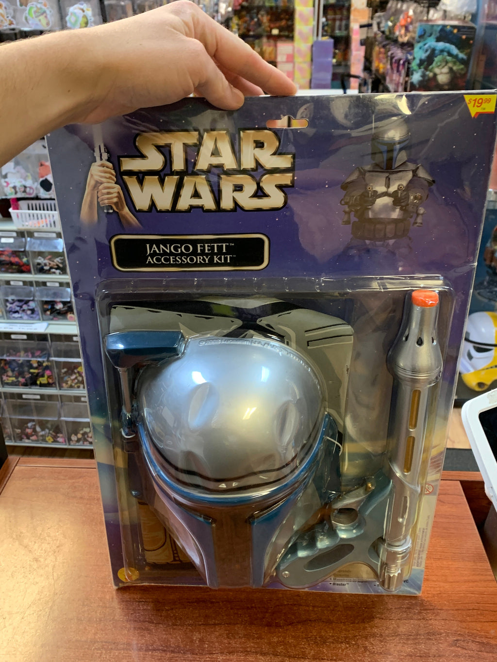 Jango Fett Accessory Kit #5092 (Vintage Star Wars, Rubies) SEALED product image 7, provided for visual reference and product