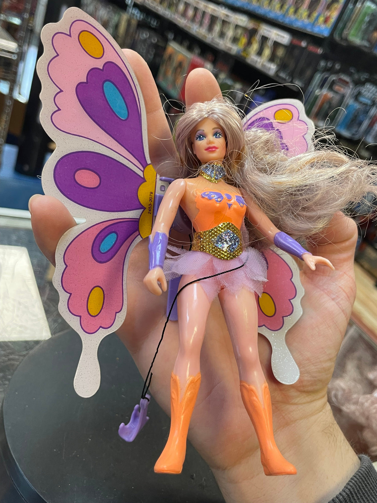 Flutterina with Wings (Vintage She-Ra, Mattel) LOOSE product image 8, provided for visual reference and product detail review