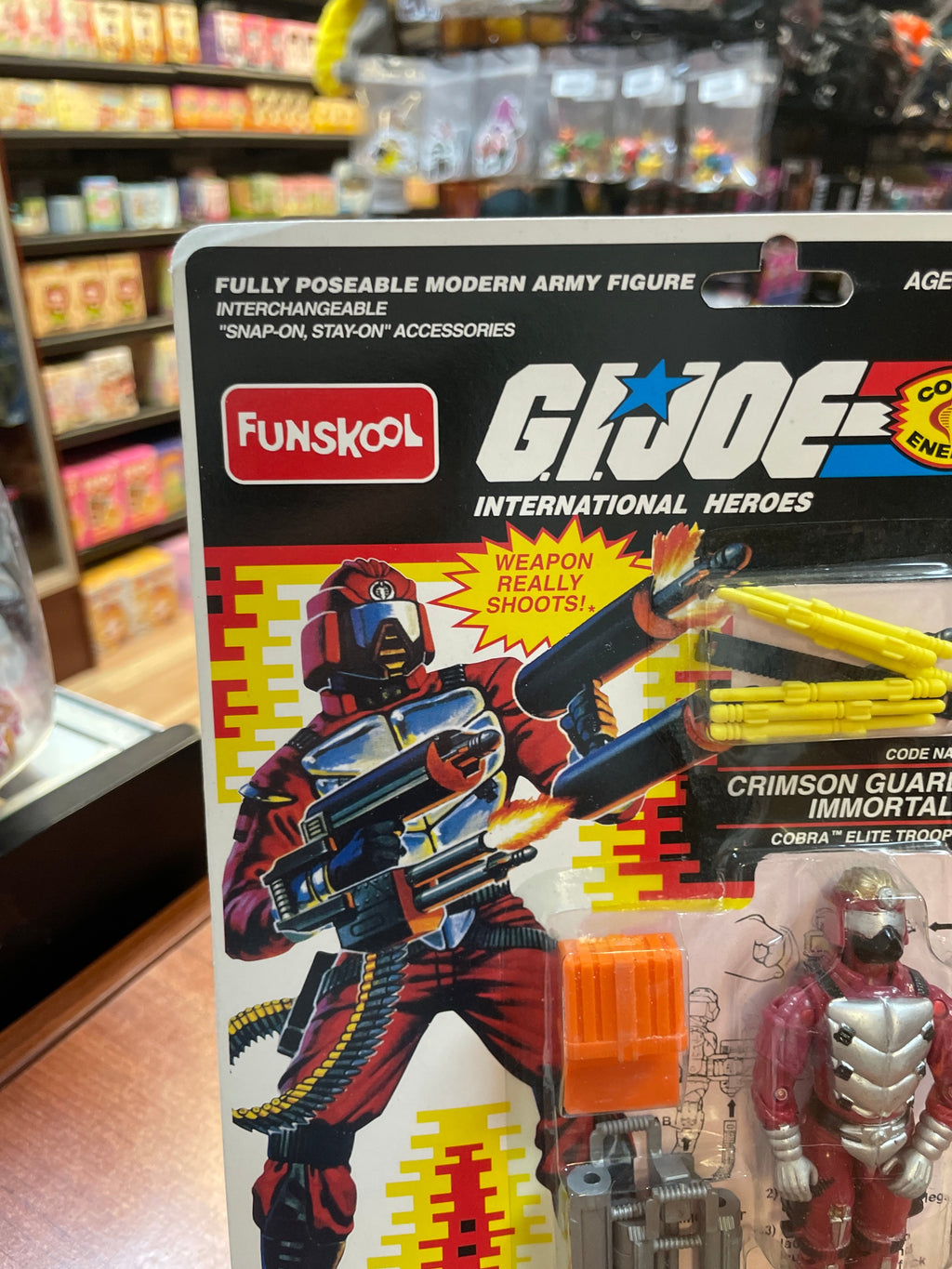Crimson Guard (Vintage GI Joe, Funskool) Sealed product image 4, provided for visual reference and product detail review