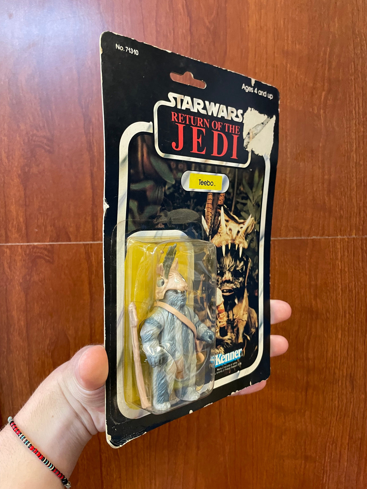 Teebo ROTJ 77 Back 0473 (Vintage Star Wars, Kenner) **SEALED** product image 5, provided for visual reference and product