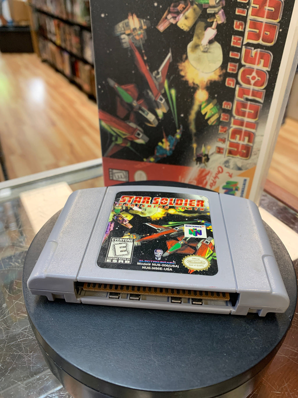 Star Soldier Vanishing Earth (N64 Nintendo, Video Game) **TESTED/COMPLETE** product image 3, provided for visual reference