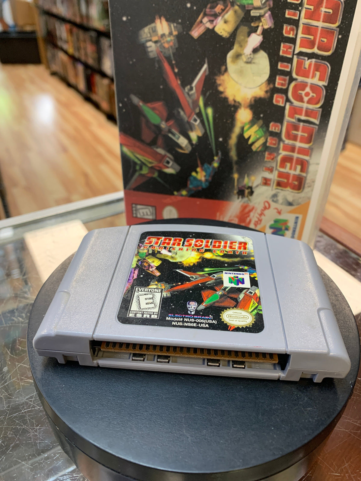 Star Soldier Vanishing Earth (N64 Nintendo, Video Game) **TESTED/COMPLETE** product image 3, provided for visual reference