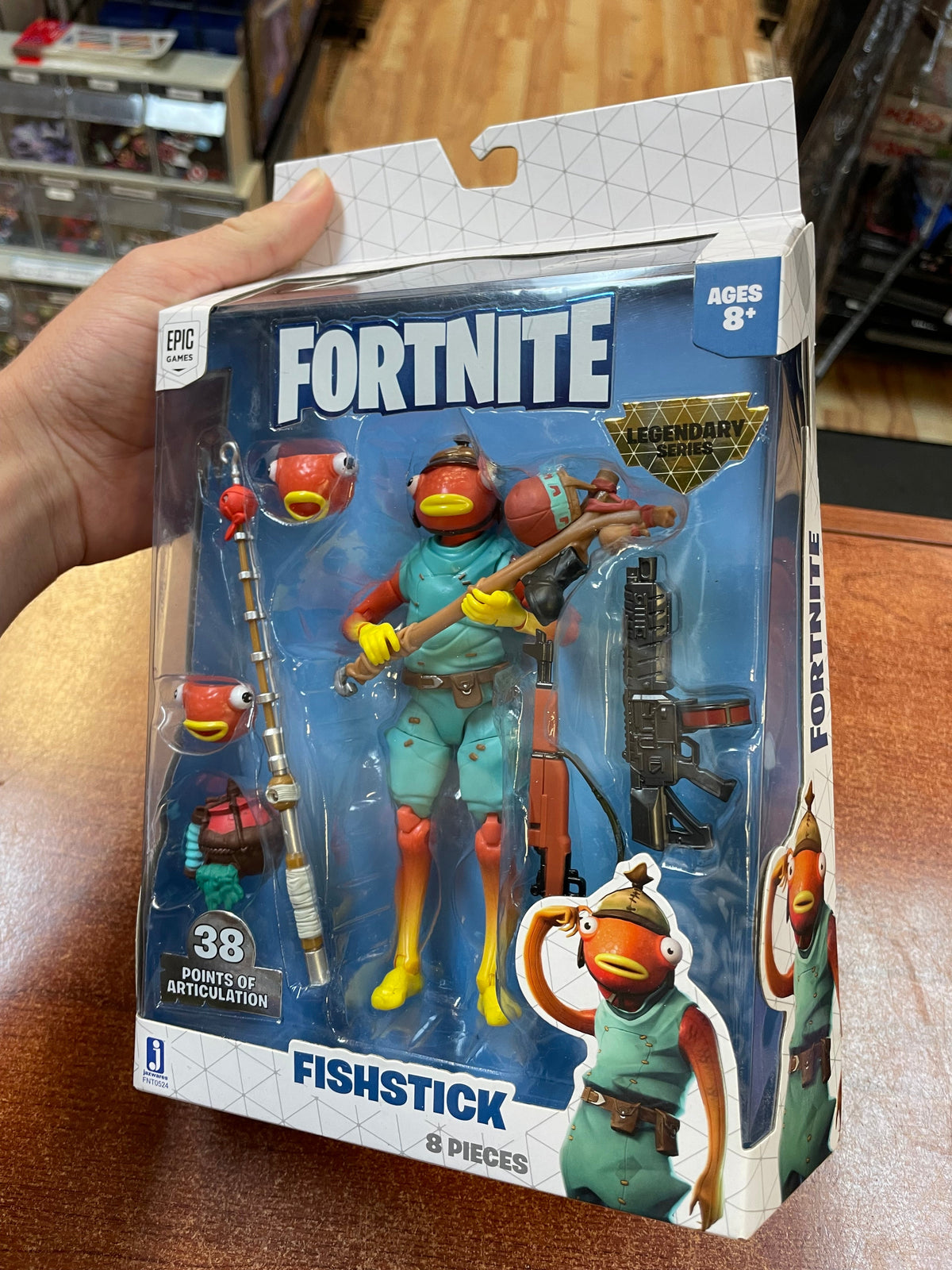 Fishstick (Fortnite Legendary, Jazwares) **SEALED** product image 5, provided for visual reference and product detail review