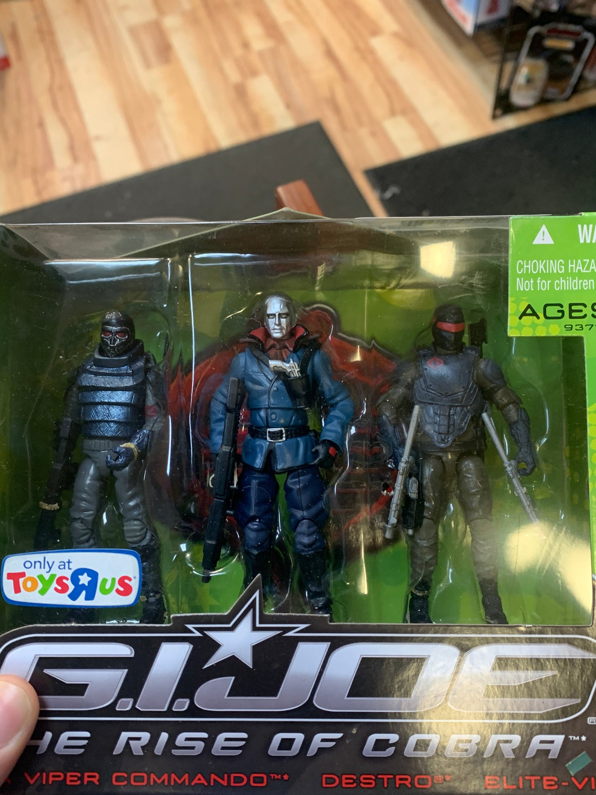 Cobra Viper Commando Destro Elite Viper (GI Joe Rise of Cobra, Hasbro) SEALED product image 5, provided for visual reference