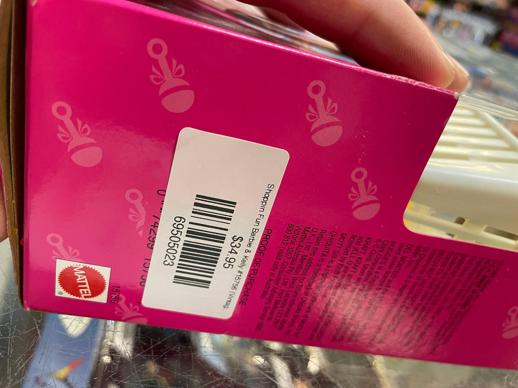 Shoppin Fun Barbie & Kelly #15756 (Vintage Barbie, Mattel) **SEALED** product image 18, provided for visual reference and