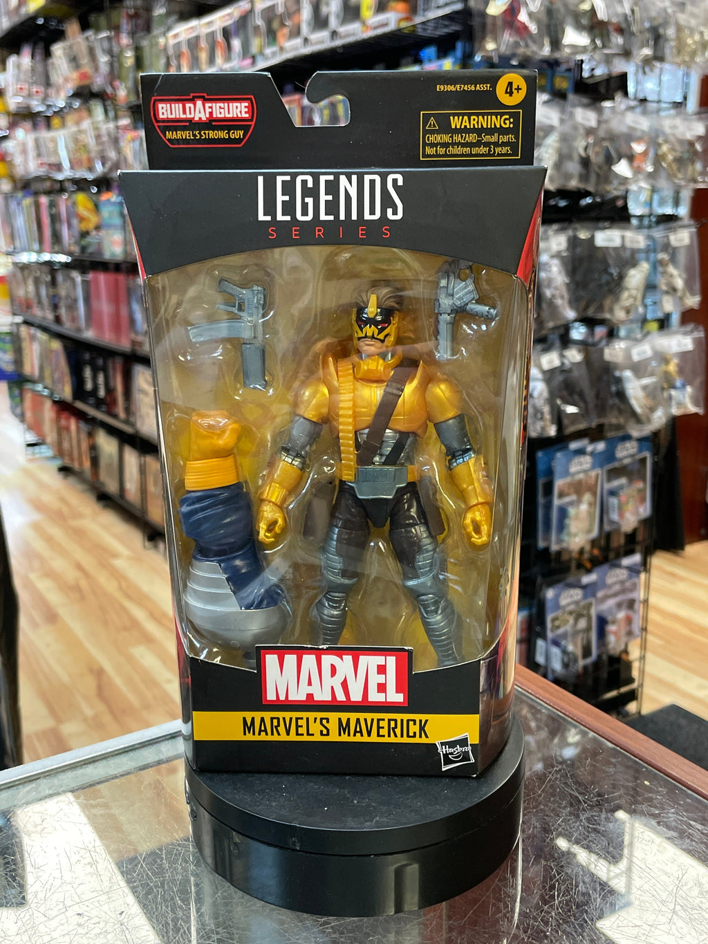 Maverick -BAF Strong Guy (Marvel Legends, Hasbro) *SEALED* product image 1, provided for visual reference and product detail
